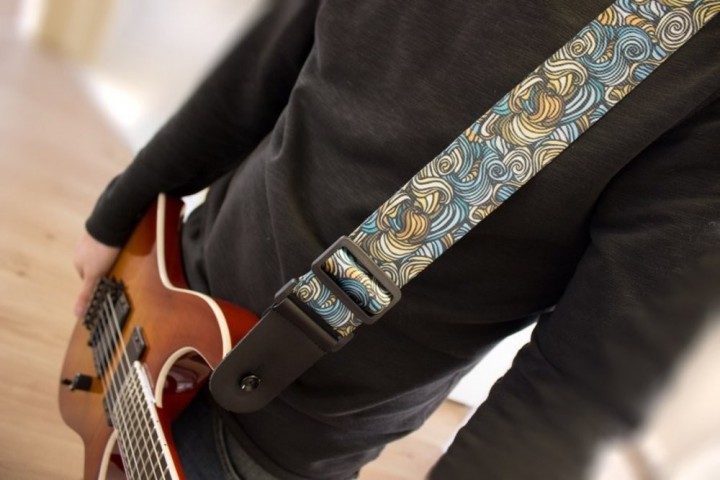 1Strap Elektro Gitar Askısı 1ST006 küçük görsel 7