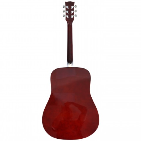 Almira F650N-WR Wine Red Akustik Gitar küçük görsel 2