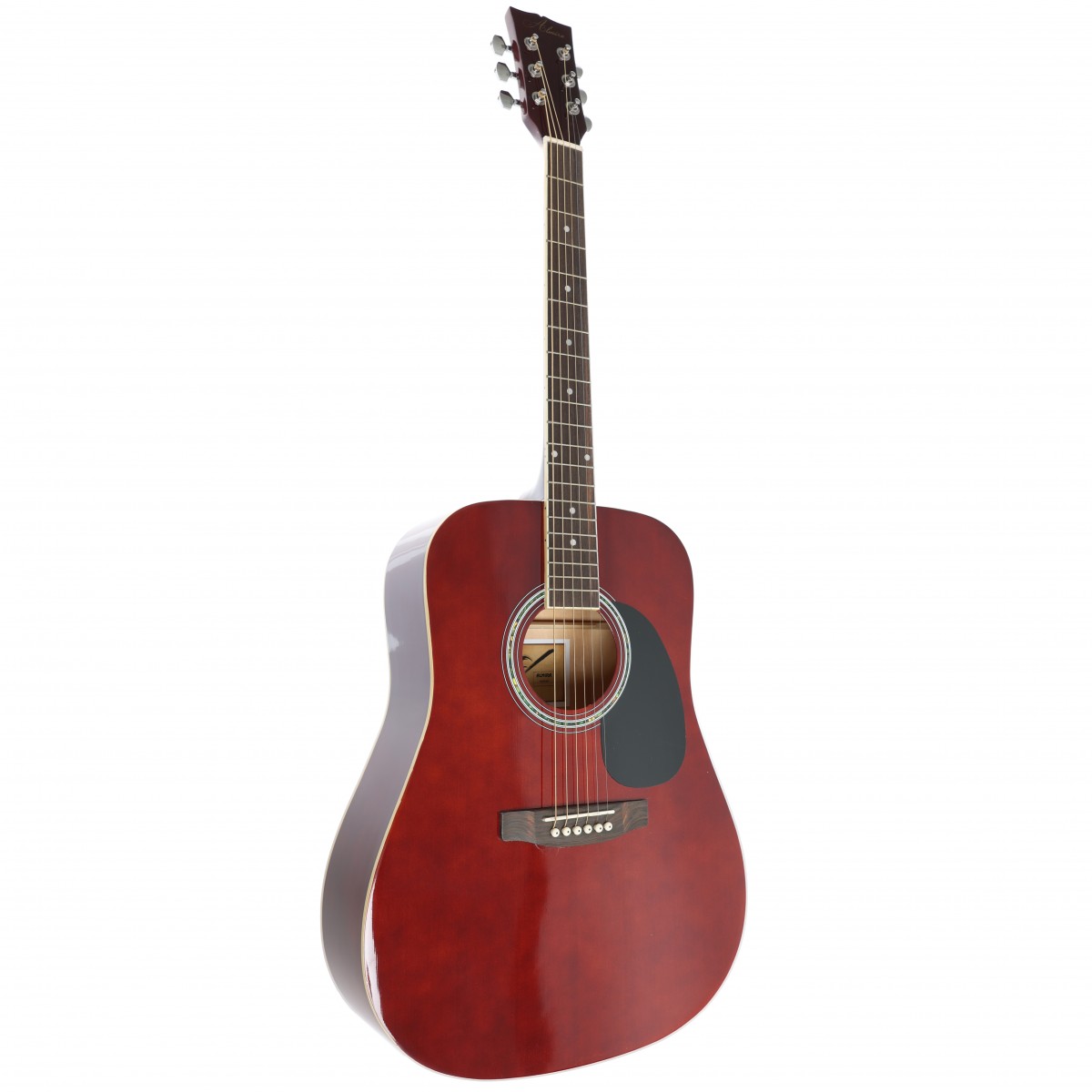 Almira F650N-WR Wine Red Akustik Gitar küçük görsel 5