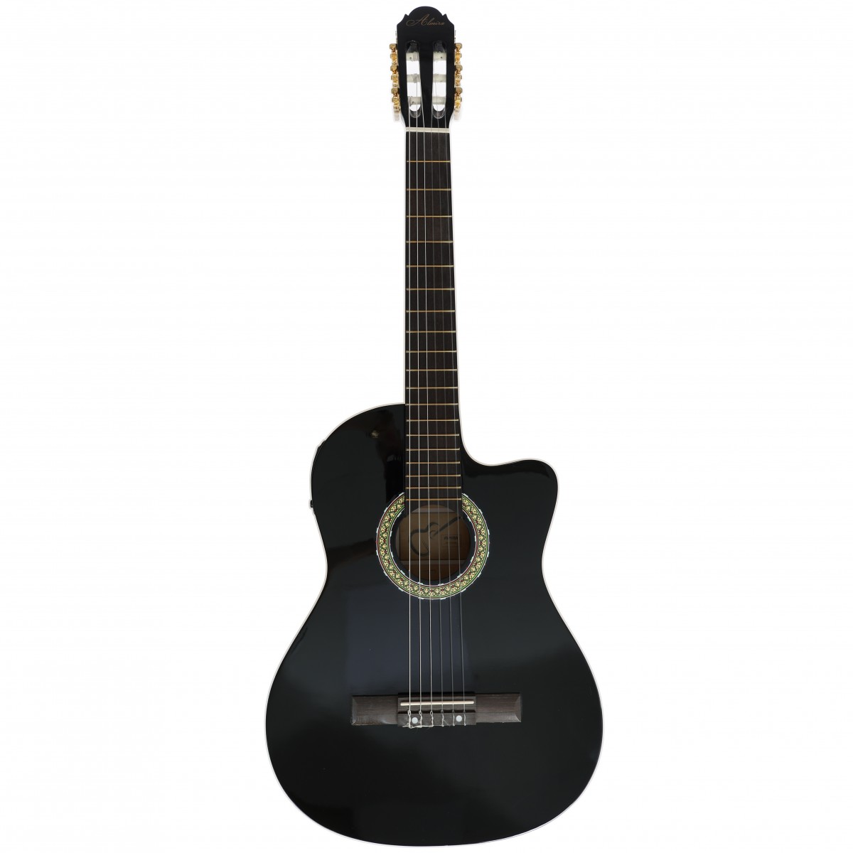 Almira MG917CE-BK Siyah Elektro Klasik Gitar küçük görsel 5