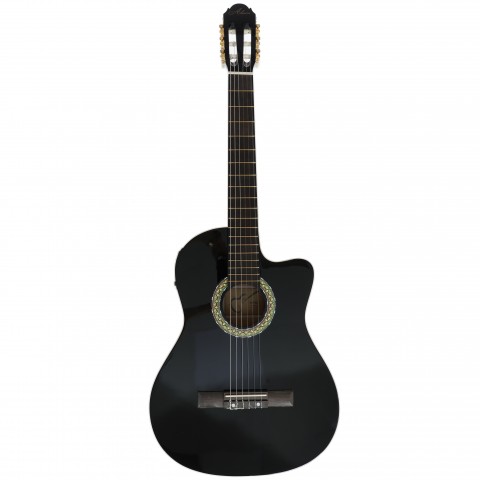Almira MG917CE-BK Siyah Elektro Klasik Gitar küçük görsel 11