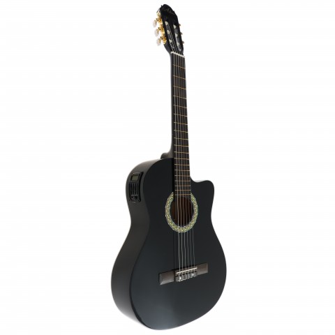 Almira MG917CE-BK Siyah Elektro Klasik Gitar küçük görsel 12