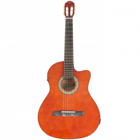 Almira MG917CE-WA Naturel Elektro Klasik Gitar küçük görsel 11