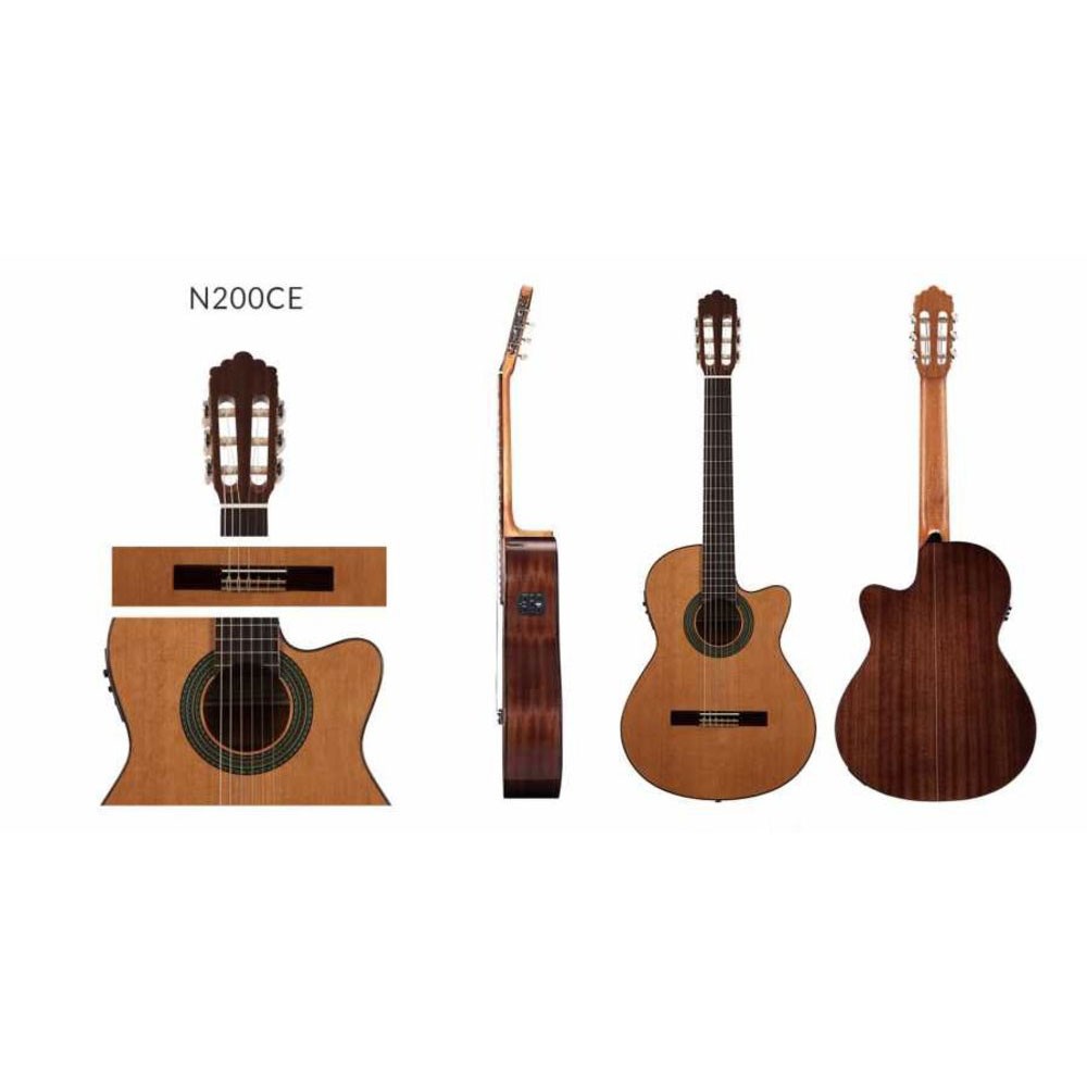 Altamira N200CE+ Elektro Klasik Gitar küçük görsel 6