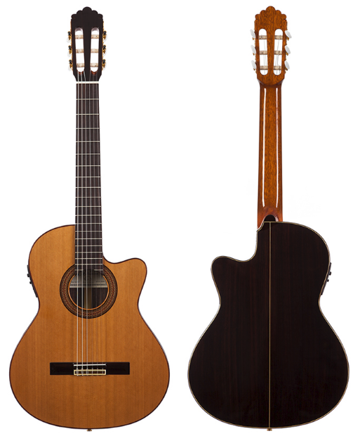 Altamira N300CT+ İnce Kasa Elektro Klasik Gitar küçük görsel 5