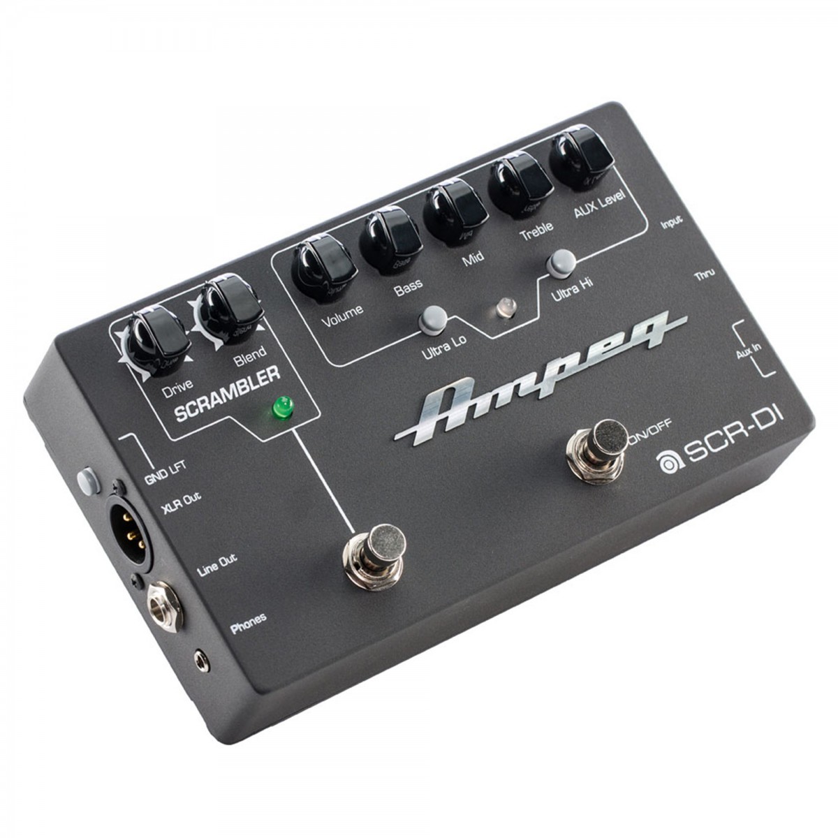 Ampeg SCR-DI Bas Gitar Overdrive ve DI Box Pedalı küçük görsel 2