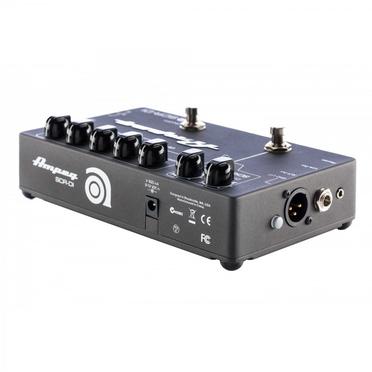 Ampeg SCR-DI Bas Gitar Overdrive ve DI Box Pedalı küçük görsel 3