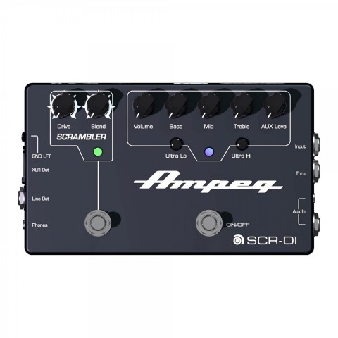 Ampeg SCR-DI Bas Gitar Overdrive ve DI Box Pedalı küçük görsel 5