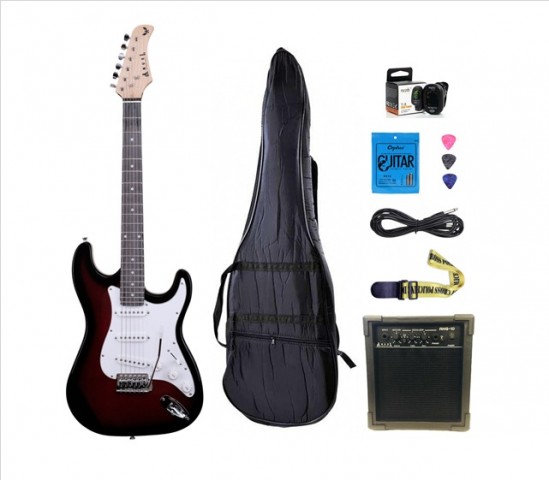 Angel Aeg100-Rds-Pk Elektro Gitar Seti küçük görsel 7