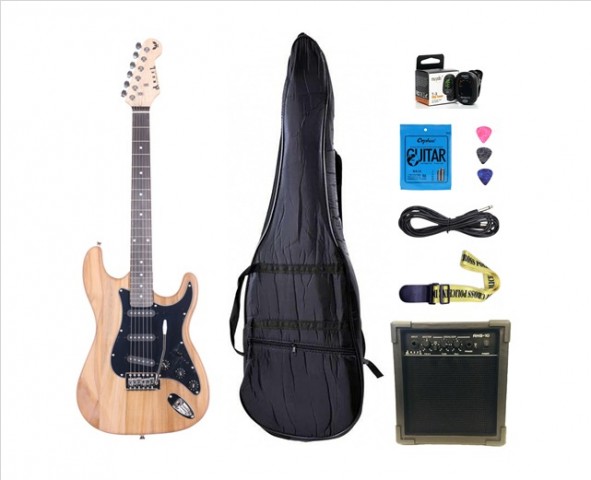 Angel AEG111-N-PK Elektro Gitar Seti küçük görsel 7