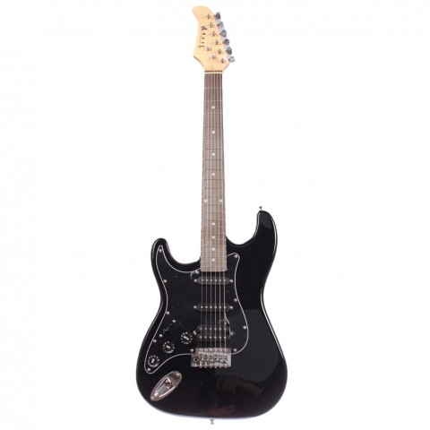 Angel AEG111LH-BK Siyah Solak Elektro Gitar küçük görsel 5