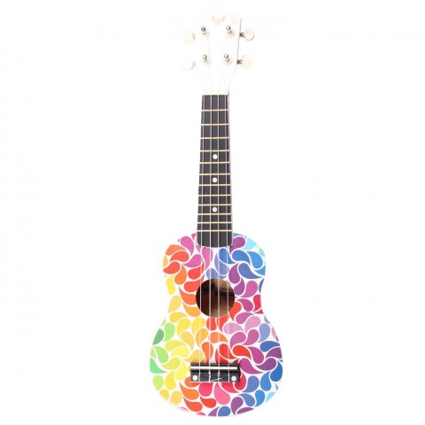 Angel AUK21-MCPT Soprano Ukulele küçük görsel 3