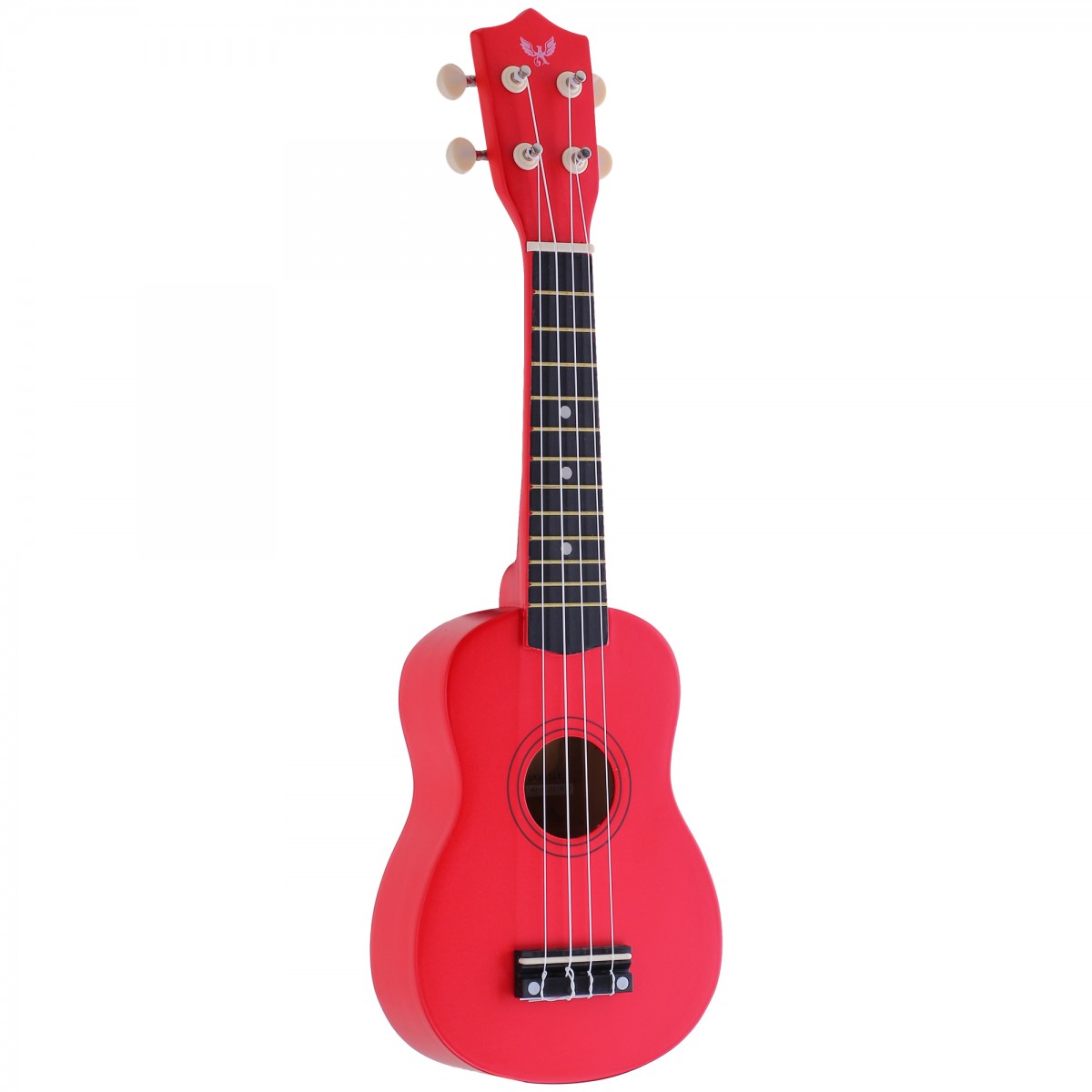 Angel AUK21-RD Kırmızı Soprano Ukulele küçük görsel 5