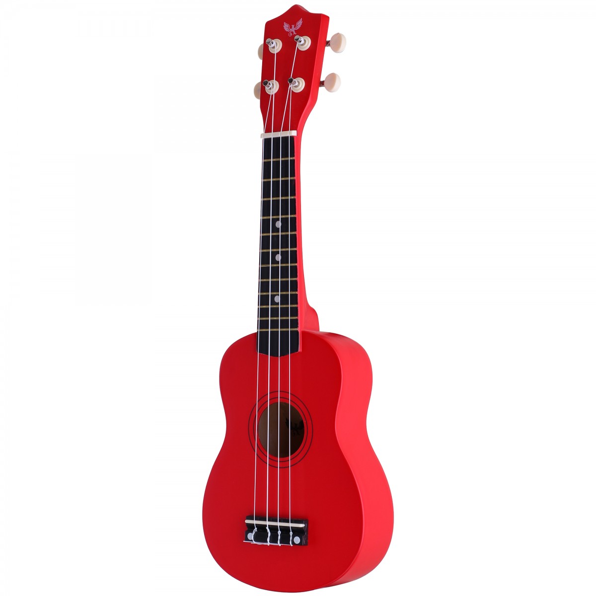 Angel AUK21-RD Kırmızı Soprano Ukulele küçük görsel 6