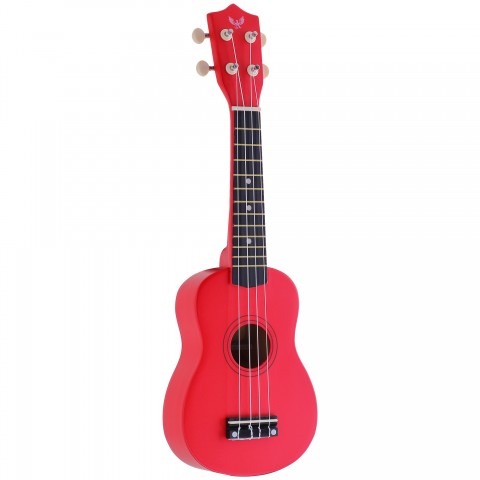 Angel AUK21-RD Kırmızı Soprano Ukulele küçük görsel 10