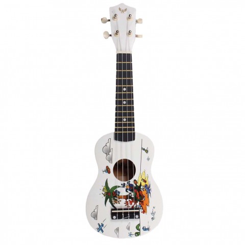 Angel AUK21-WP Soprano Ukulele küçük görsel 3