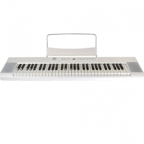 Artesia A-61 61 Tuşlu Taşınabilir Beyaz Dijital Piyano küçük görsel 2