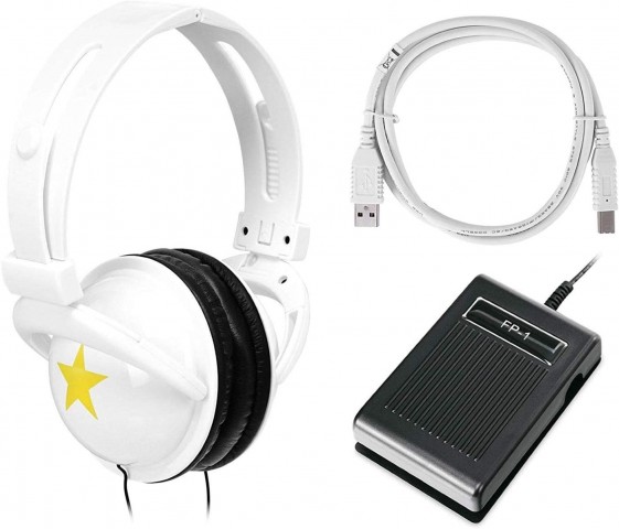 Artesia FUN-1 Beyaz Çocuk Piyanosu küçük görsel 2