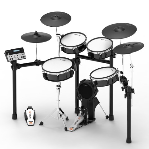 Artesia Legacy A250-BMS Black Metallic Stripe Dijital Davul Seti küçük görsel 3