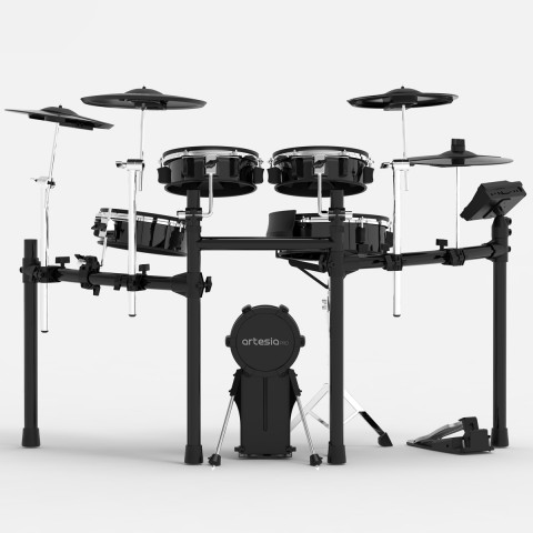 Artesia Legacy A250-BMS Black Metallic Stripe Dijital Davul Seti küçük görsel 5