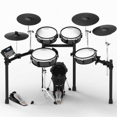 Artesia Legacy A250-BMS Black Metallic Stripe Dijital Davul Seti küçük görsel 13