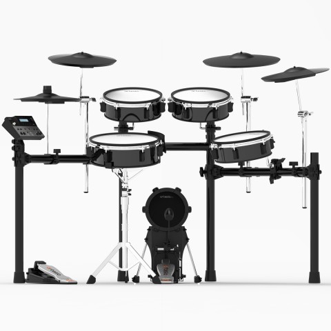 Artesia Legacy A250-BMS Black Metallic Stripe Dijital Davul Seti küçük görsel 14