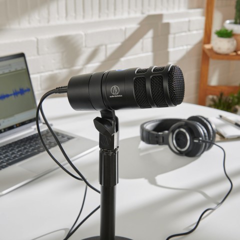 Audio-Technica AT2040 Hiperkardioid Dinamik USB Podcast Mikrofonu küçük görsel 8