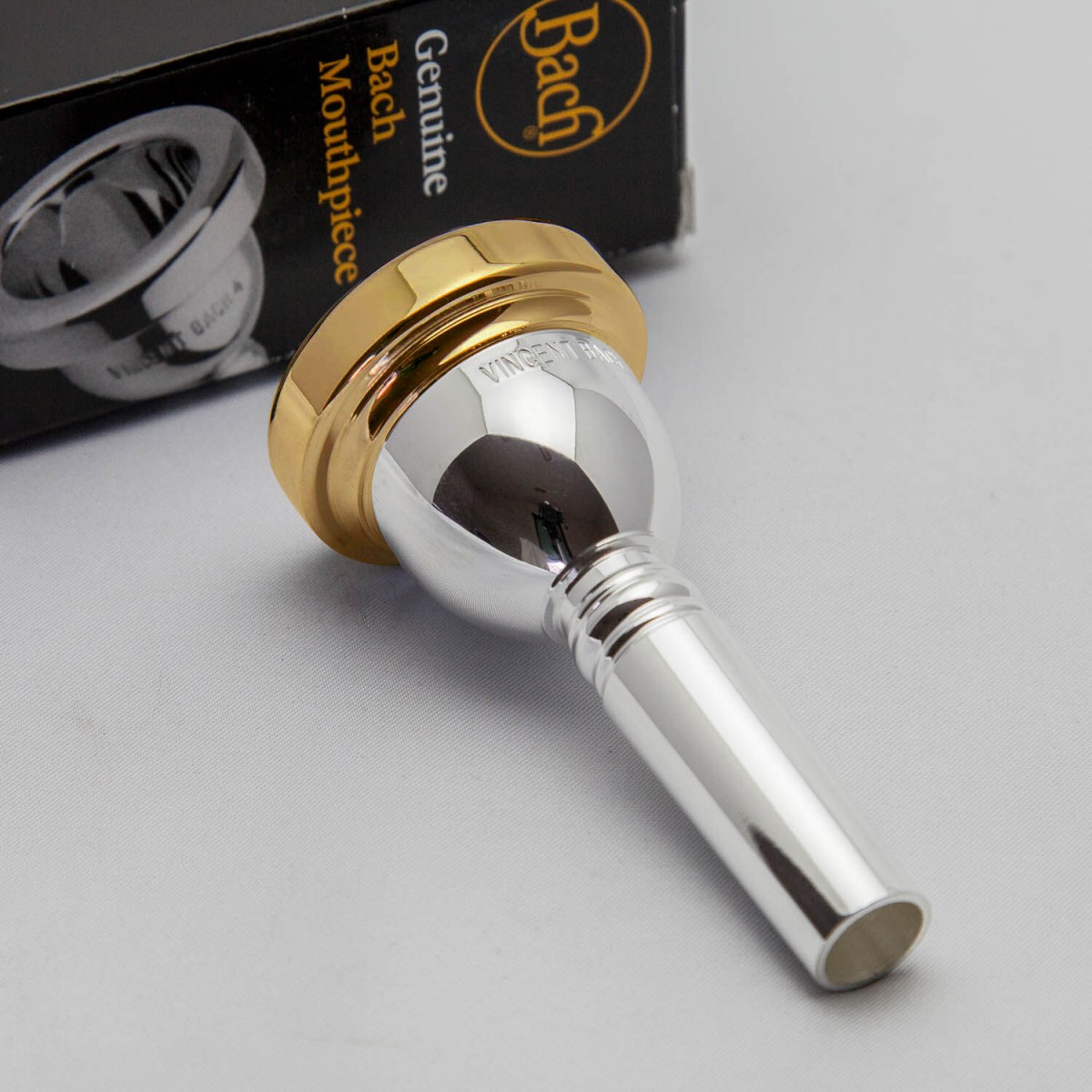 Bach 5G Gold Rim Small ShankTrombon Ağızlığı küçük görsel 3