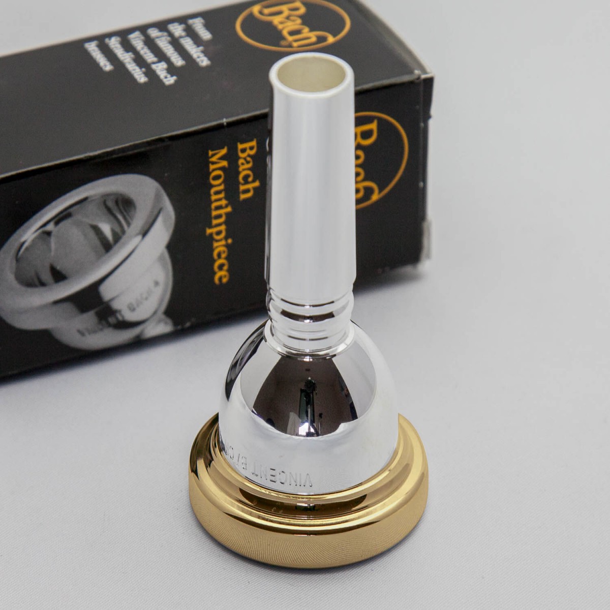 Bach 5G Gold Rim Small ShankTrombon Ağızlığı küçük görsel 4