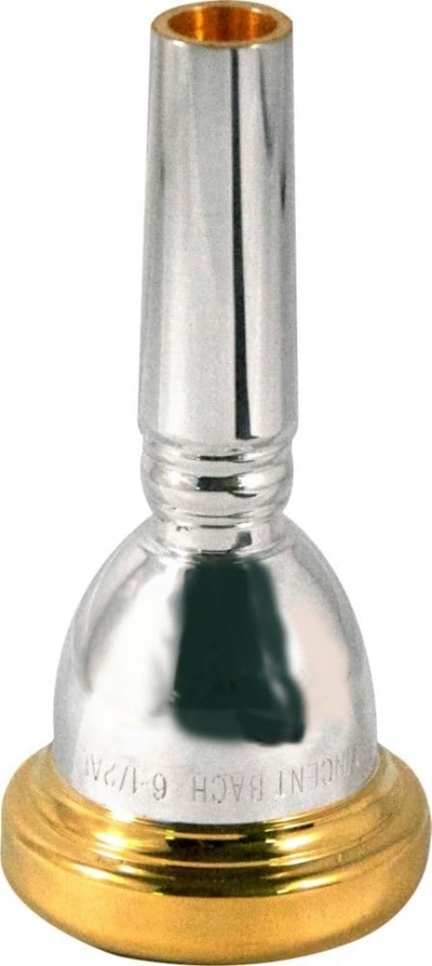 Bach 5G Gold Rim Small ShankTrombon Ağızlığı küçük görsel 5