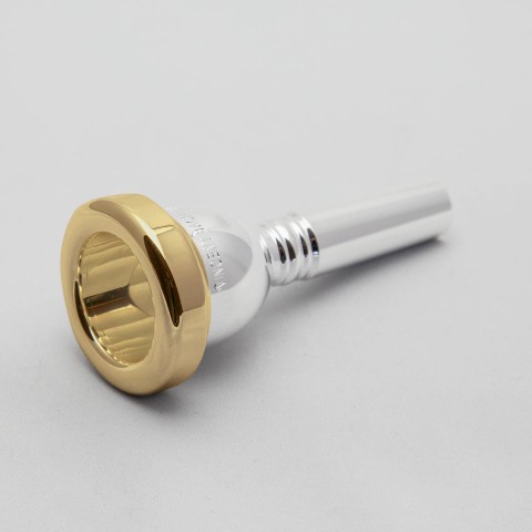 Bach 5G Gold Rim Small ShankTrombon Ağızlığı küçük görsel 6