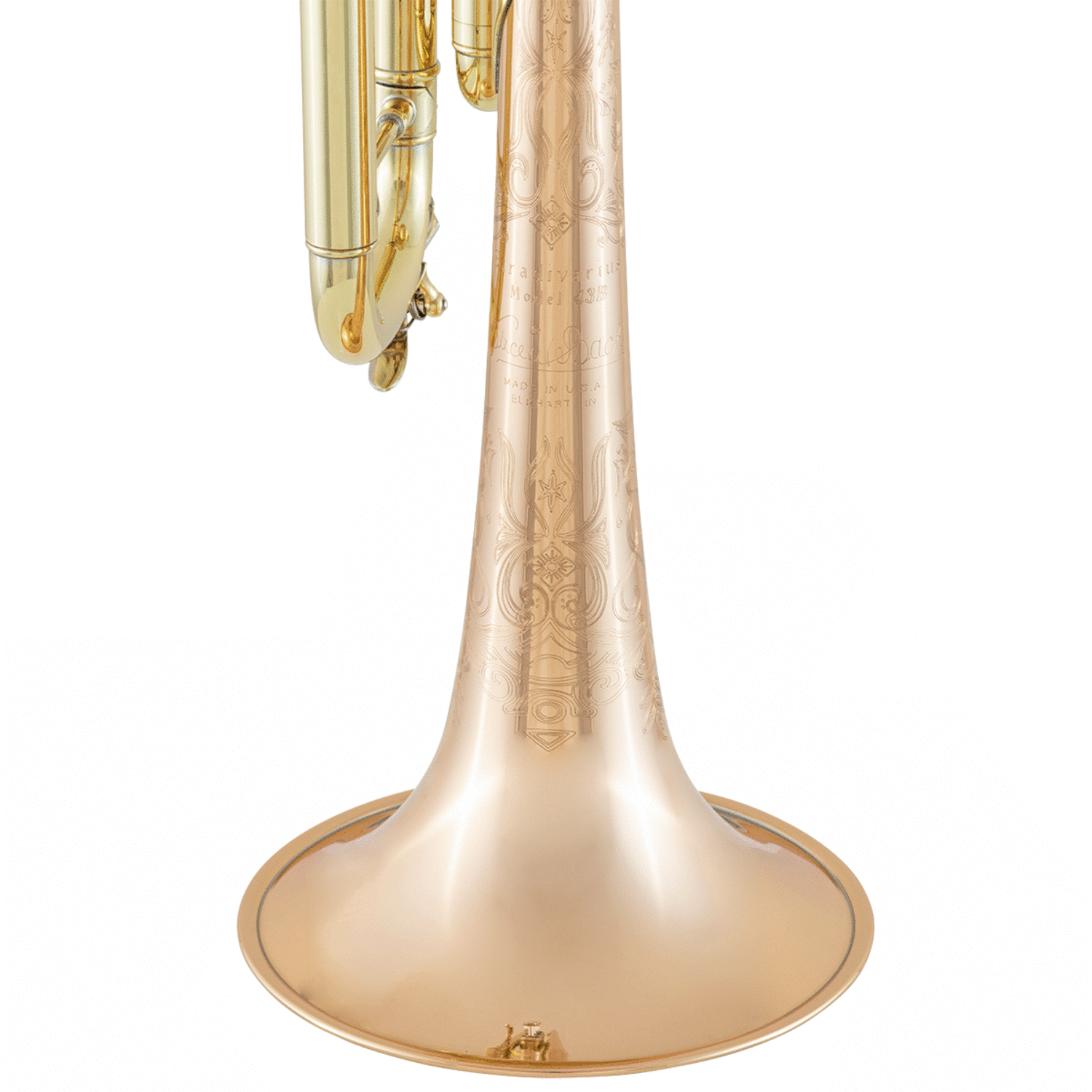 Bach Stradivarius LR19043B Reverse Tuning Profesyonel Trompet küçük görsel 9