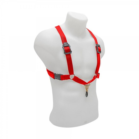 Bg S409MSH Alto-Tenor-Bariton Saksafon Vücut Askisi - Kirmizi (Erkek) küçük görsel 8