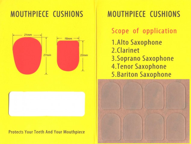 Bonmusica 8 li Paket Klarnet-Saksafon Bek Dişliği Şeffaf küçük görsel 4