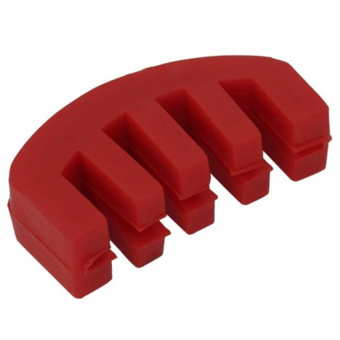 Carlovy Keman Sürdini Plastik Kırmızı küçük görsel 2