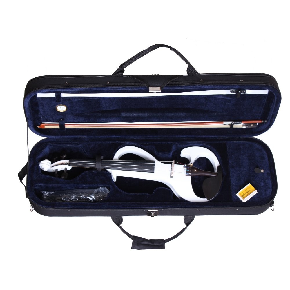 Carlovy VLE6 Elektro Keman Beyaz 4/4 küçük görsel 4