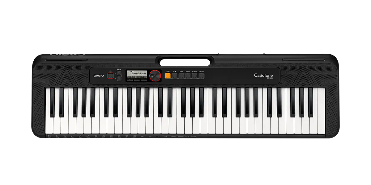 Casio Casiotone CT-S200BKC2 Siyah Org küçük görsel 2