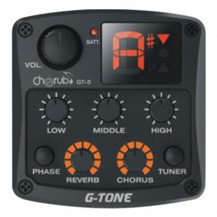Cherub GT-5 Akustik Gitar Preamfi ve Tuner