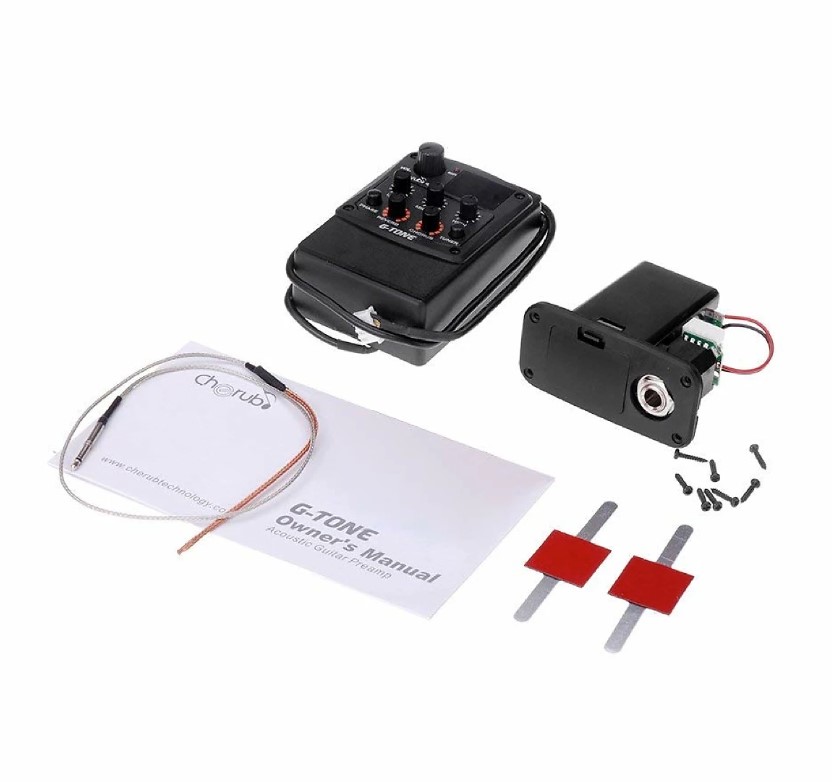 Cherub GT-5 Akustik Gitar Preamfi ve Tuner küçük görsel 4