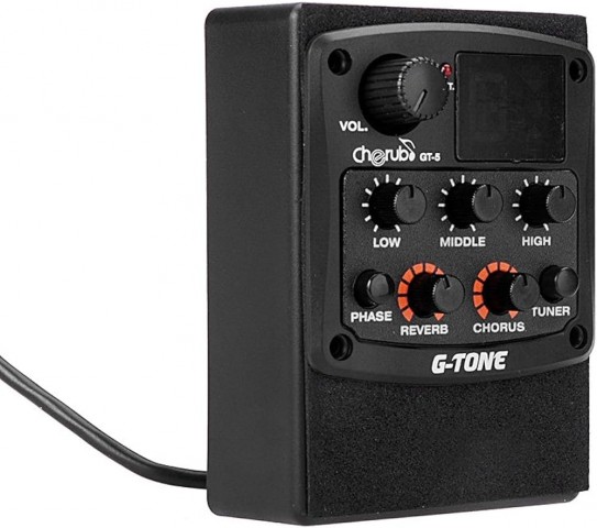 Cherub GT-5 Akustik Gitar Preamfi ve Tuner küçük görsel 6