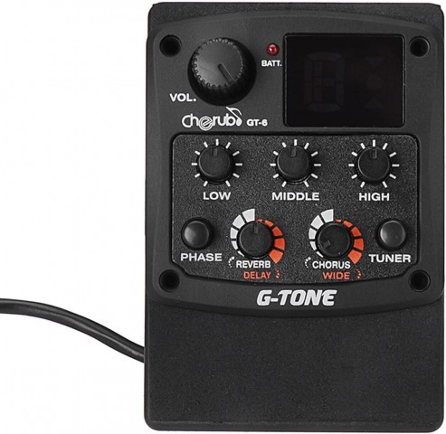 Cherub GT-6 Akustik Gitar Preamfi ve Tuner küçük görsel 3