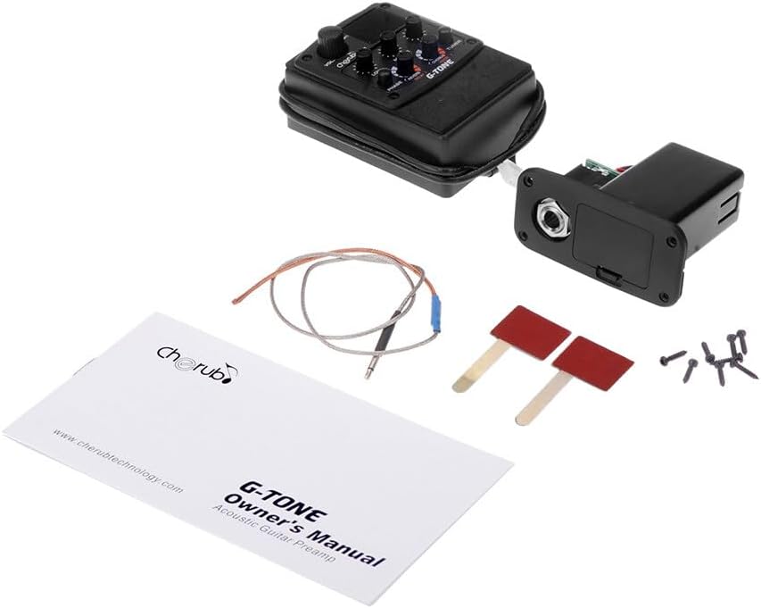 Cherub GT-6 Akustik Gitar Preamfi ve Tuner küçük görsel 13