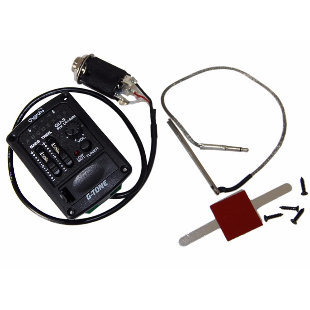 Cherub GU-3 Ukulele Preamfi + Eşik Altı EQ küçük görsel 3