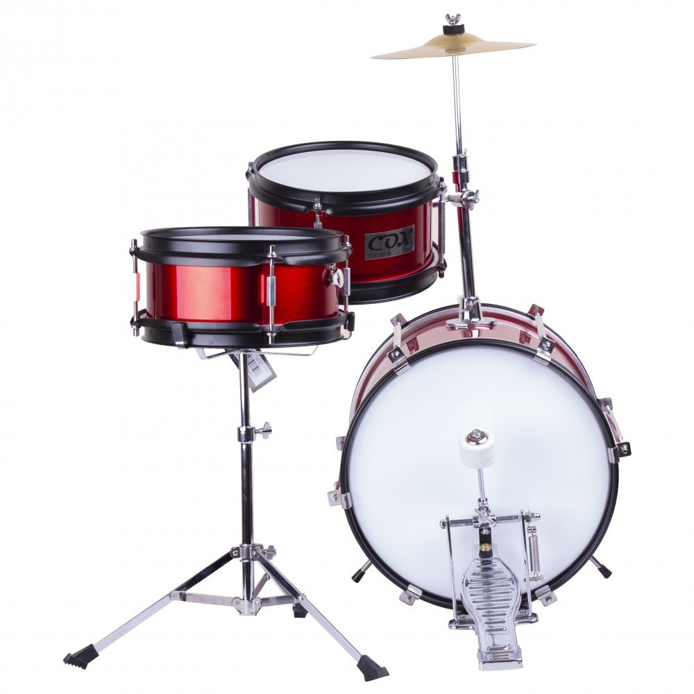Cox Junior (Kırmızı) Çocuk Davul Seti küçük görsel 2