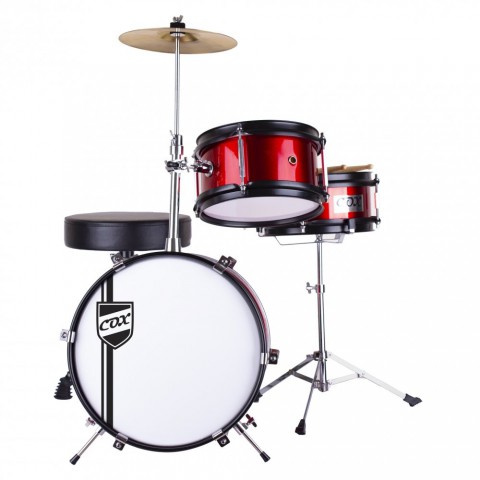 Cox Junior (Kırmızı) Çocuk Davul Seti küçük görsel 5