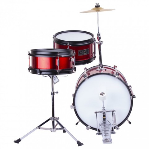 Cox Junior (Kırmızı) Çocuk Davul Seti küçük görsel 6