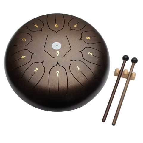 Cox Steel Tongue Drum (Kahverengi) küçük görsel 3