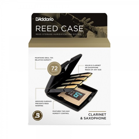 D'Addario Woodwinds RVCASE04 8 li Kamış Kutusu (Nemlendiricili) küçük görsel 3