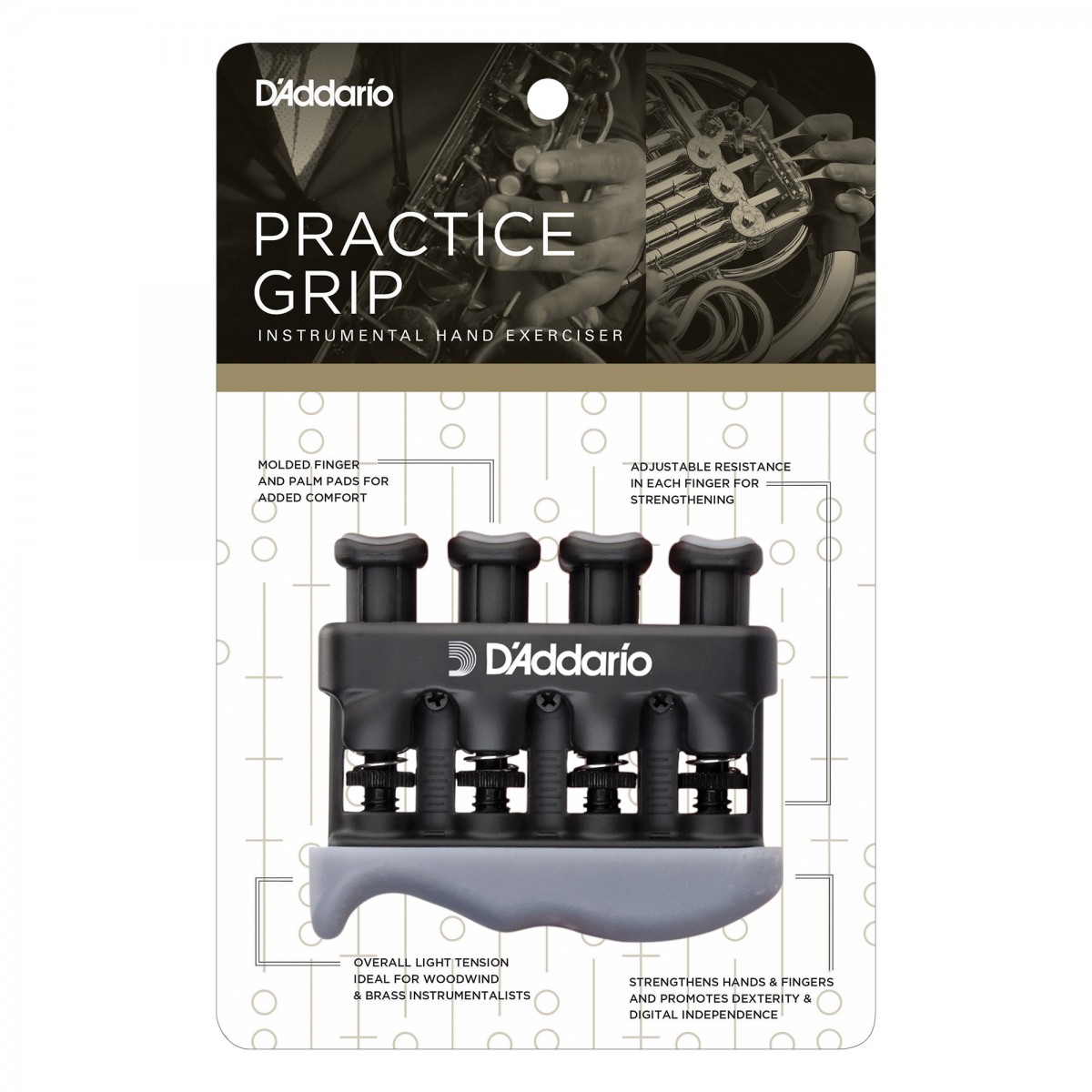 D'Addario Woodwinds WW-PG-01 Gripmaster küçük görsel 4