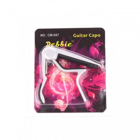 Debbie Akustik Gitar Kaposu - Gümüş küçük görsel 4